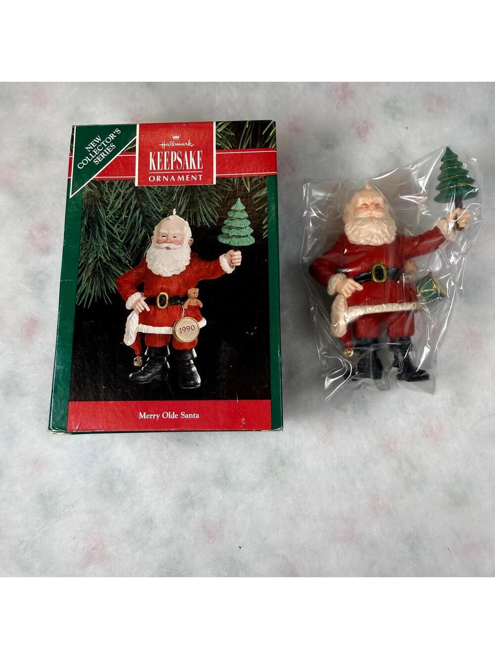 Merry Olde Santa - Hallmark Keepsake Ornament - 1990